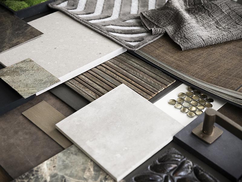 Materialen plan hemels wonen